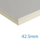 42.5mm Xtratherm XT/TL Drylining Dot and Dab Insulated Plasterboard - 30mm PIR bonded to 12.5mm Plasterboard