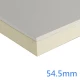 54.5mm Xtratherm XT/TL Drylining Dot and Dab Insulated Plasterboard - 45mm PIR bonded to 9.5mm Plasterboard