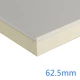 62.5mm Xtratherm XT/TL Drylining Dot and Dab Insulated Plasterboard - 50mm PIR bonded to 12.5mm Plasterboard