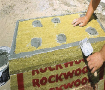 how to install rockwool dual density board