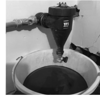 reducing gas ills by cleaning magnetic filter