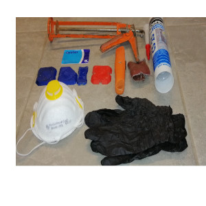 tools needed to apply silicone sealant