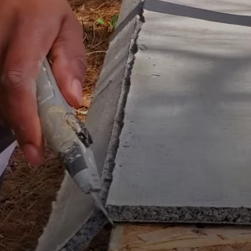 cutting through cement board with stanley knife