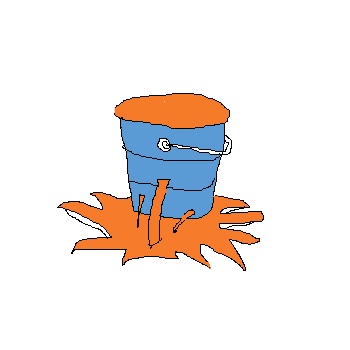 leajky bucket