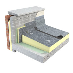 unilin tr/bgm roof tapered insulation board