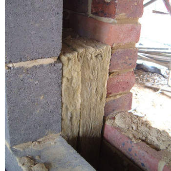mineral wool in cavity wall